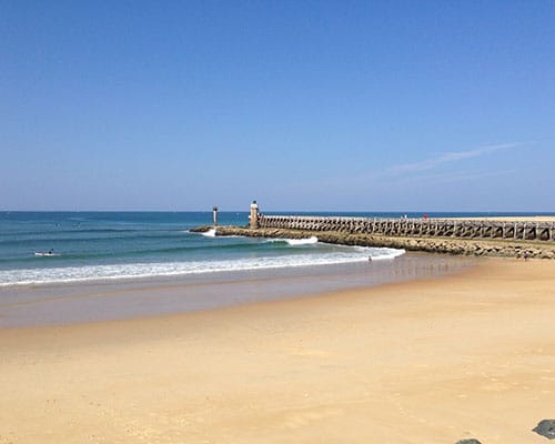 Die Estacade in Capbreton