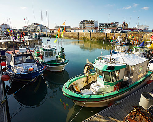 Der Hafen von Saint-Gilles-Croix-de-Vie